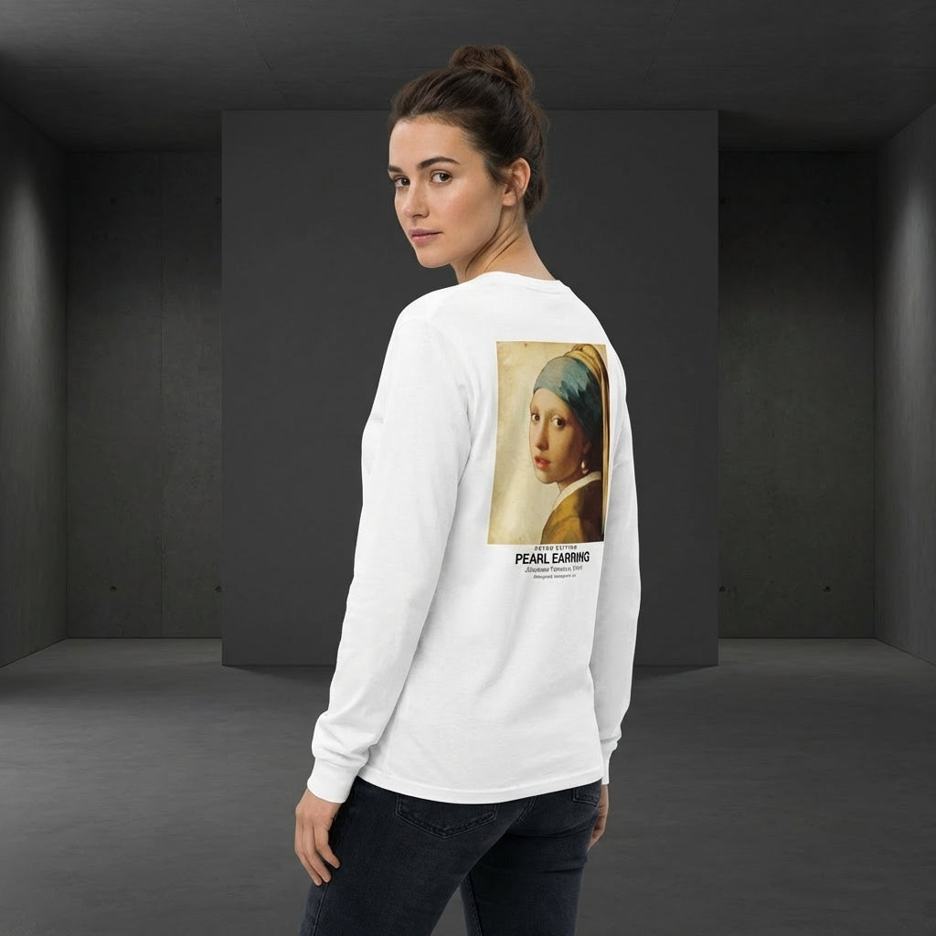 Girl with a Pearl Earring Sweater - RETRO EDITION-1