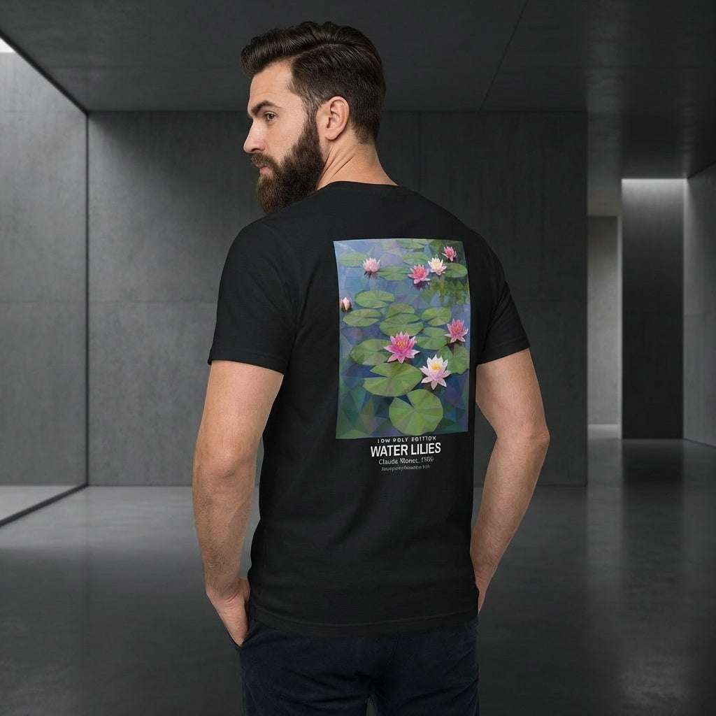 Water Lilies T-Shirt - LOW POLY EDITION-4