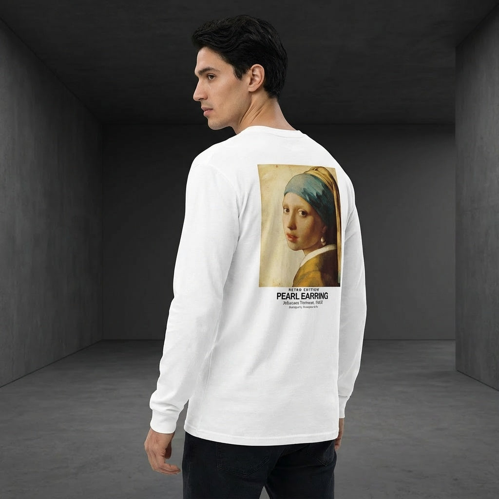 Girl with a Pearl Earring Sweater - RETRO EDITION-2