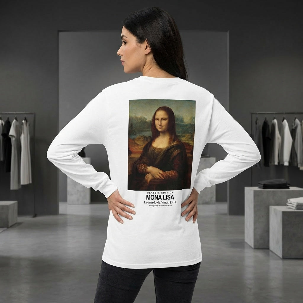 Mona Lisa Longsleeve T-Shirt - CLASSIC EDITION