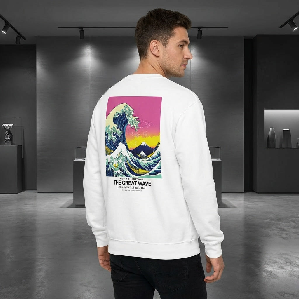The Great Wave Sweater - POP ART EDITION-3