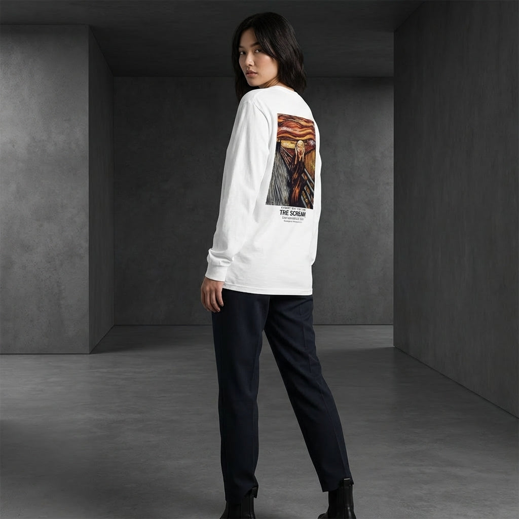 The Scream Longsleeve T-Shirt - STREET ART EDITION-4