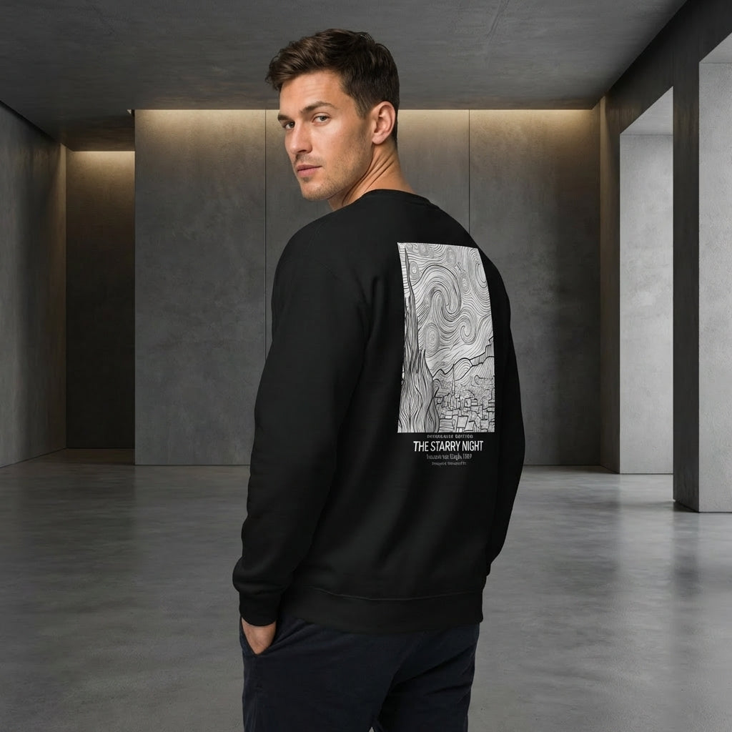 The Starry Night Sweater - MINIMALIST EDITION-3