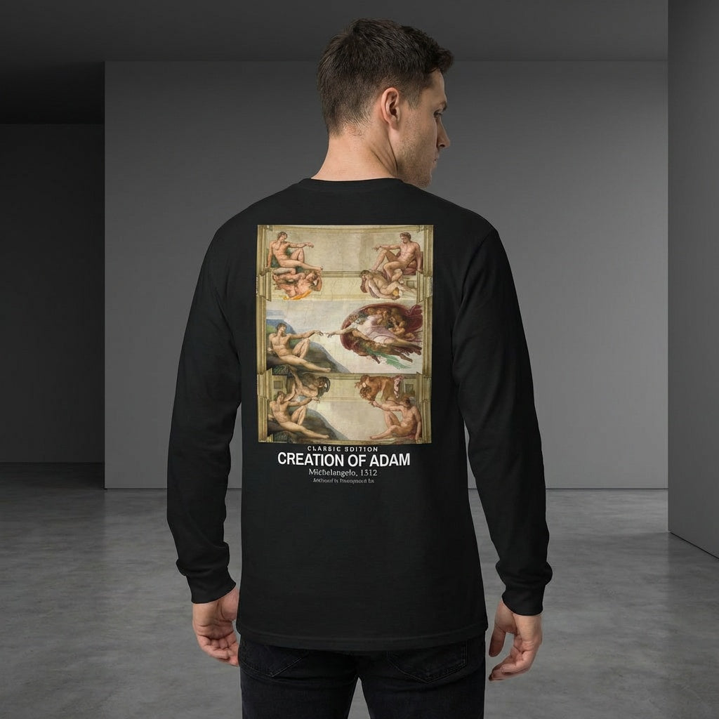 Creation of Adam Longsleeve T-Shirt - CLASSIC EDITION-3