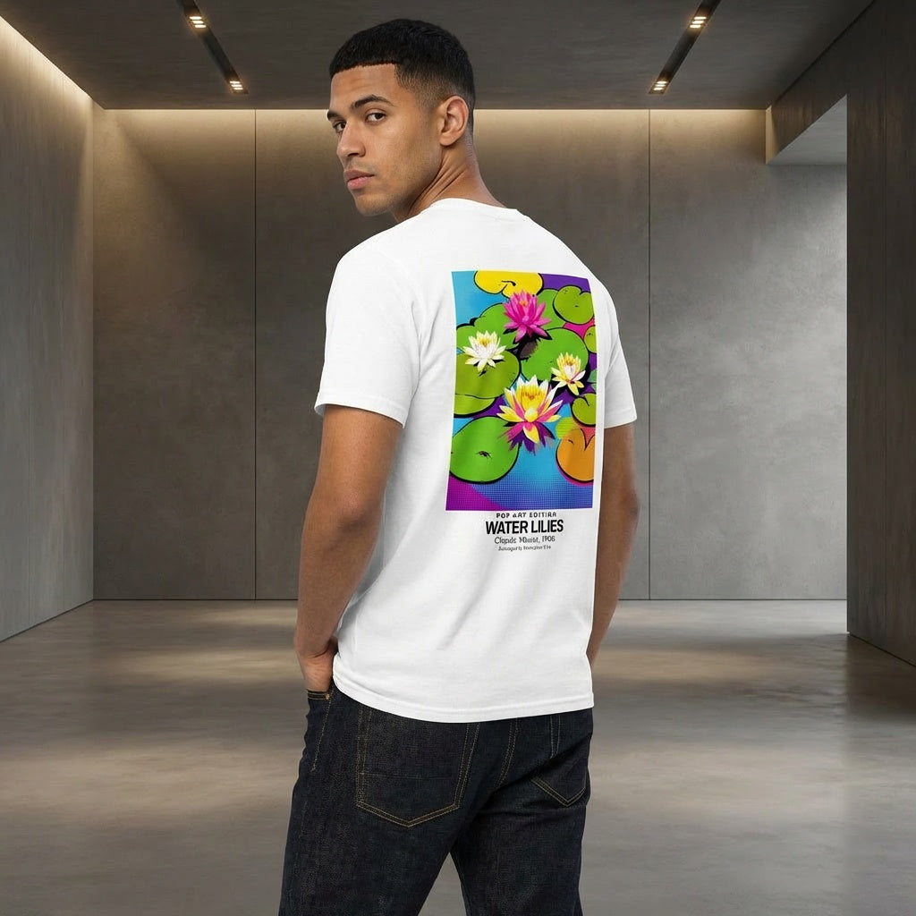 Water Lilies T-Shirt - POP ART EDITION-3
