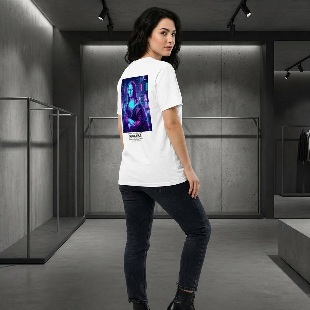 Mona Lisa T-Shirt - CYBERPUNK EDITION-4