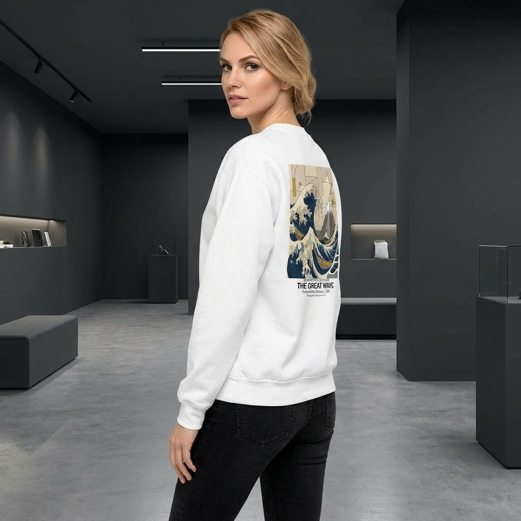 The Great Wave Sweater - GEOMETRIC EDITION-3
