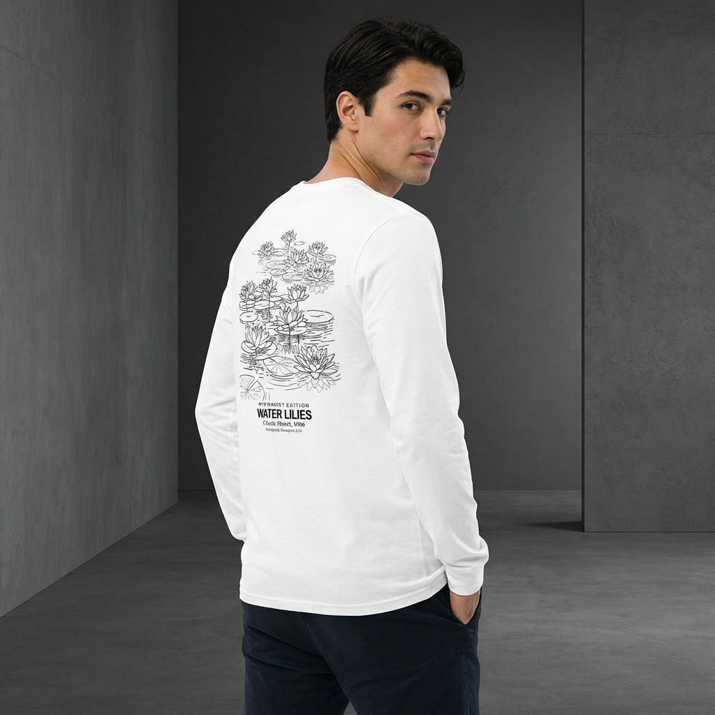 Water Lilies Sweater - MINIMALIST EDITION-2