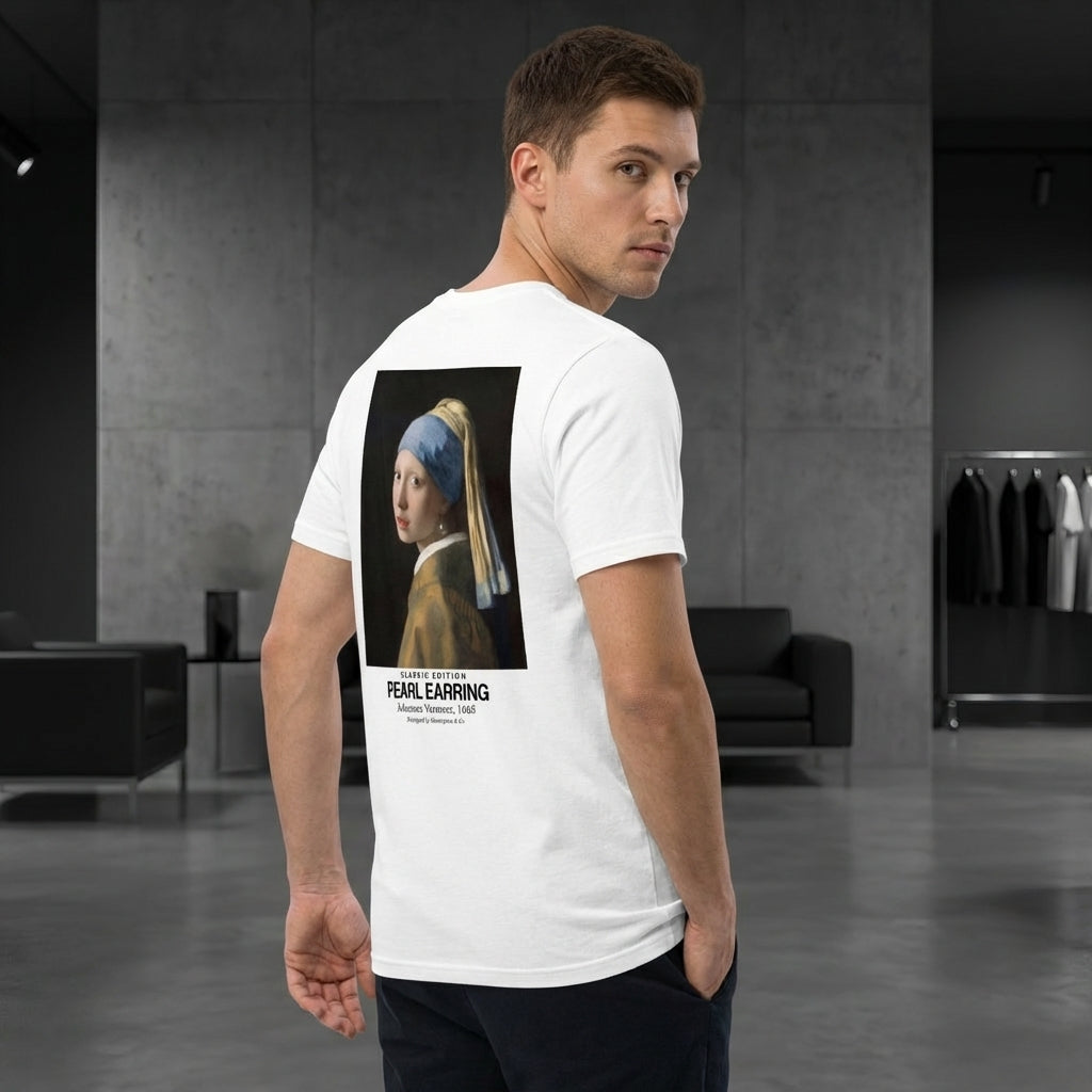 Girl with a Pearl Earring T-Shirt - CLASSIC EDITION-3