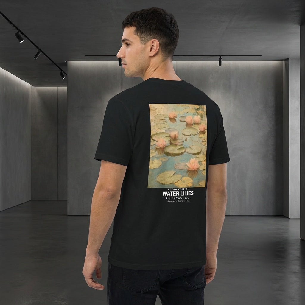 Water Lilies T-Shirt - RETRO EDITION-3