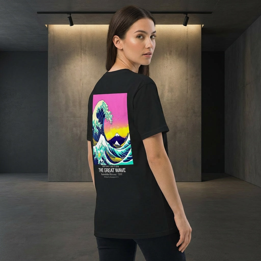The Great Wave T-Shirt - POP ART EDITION-4