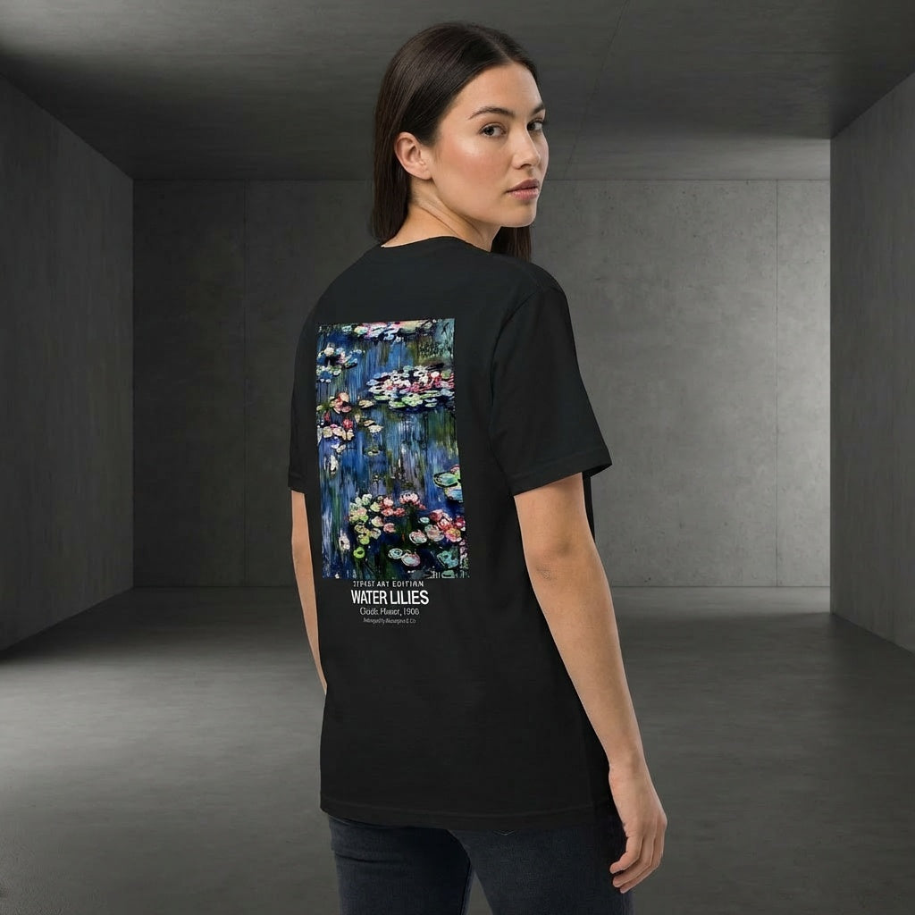 Water Lilies T-Shirt - STREET ART EDITION-2