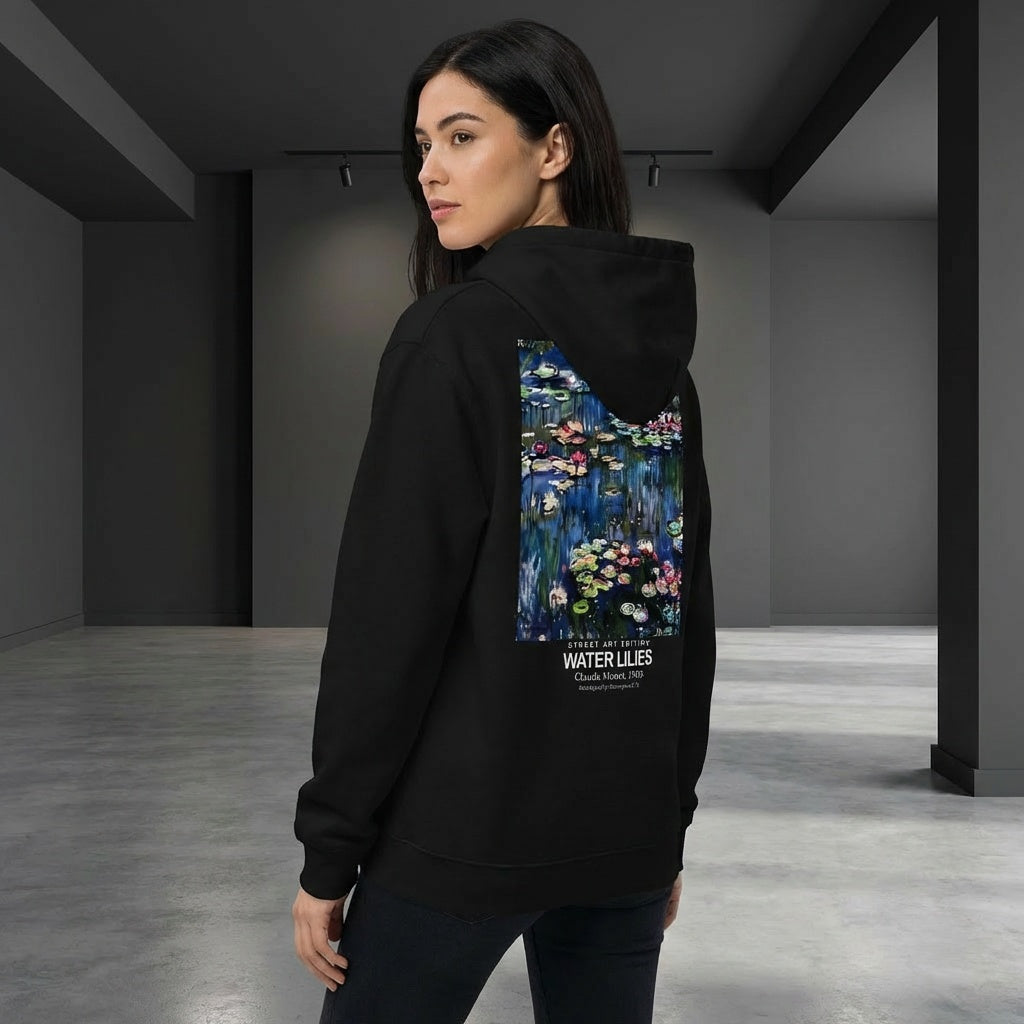 Water Lilies Hoodie - STREET ART EDITION-2