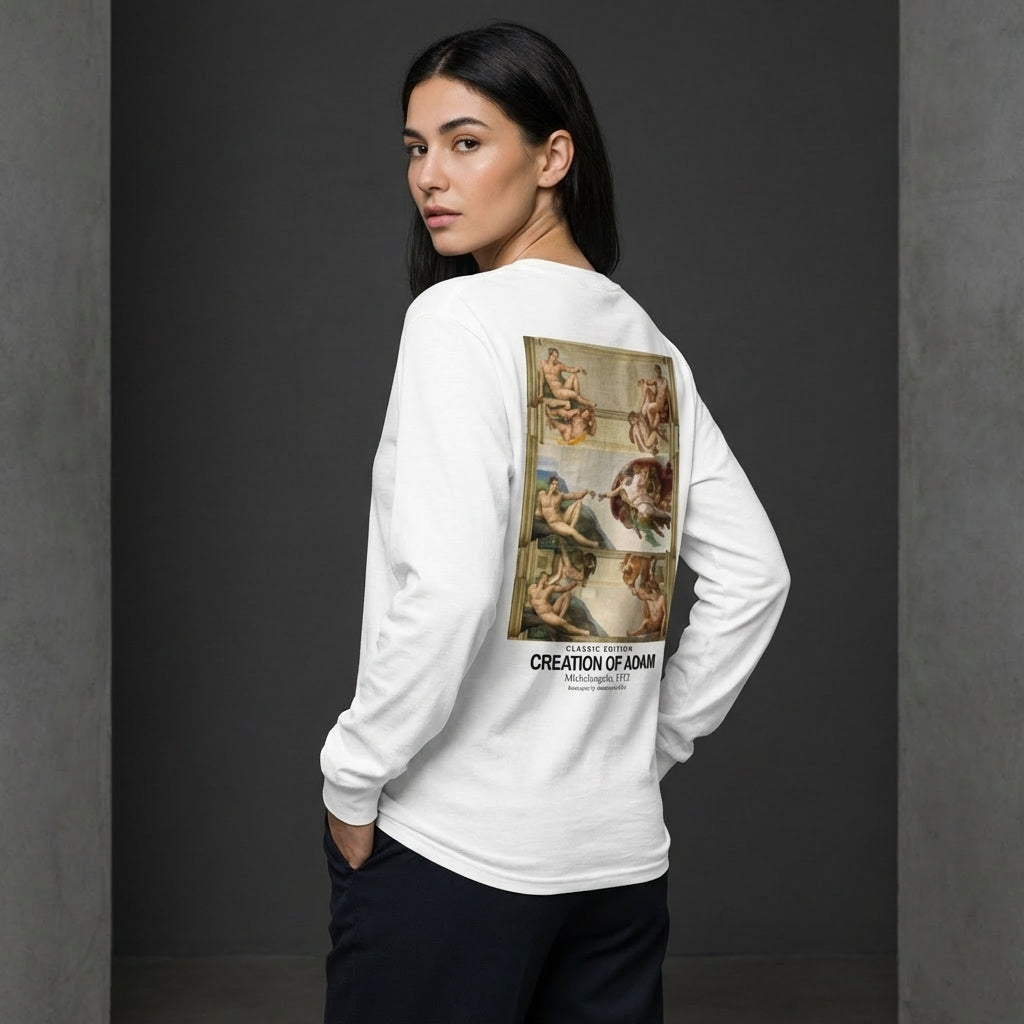 Creation of Adam Longsleeve T-Shirt - CLASSIC EDITION-2