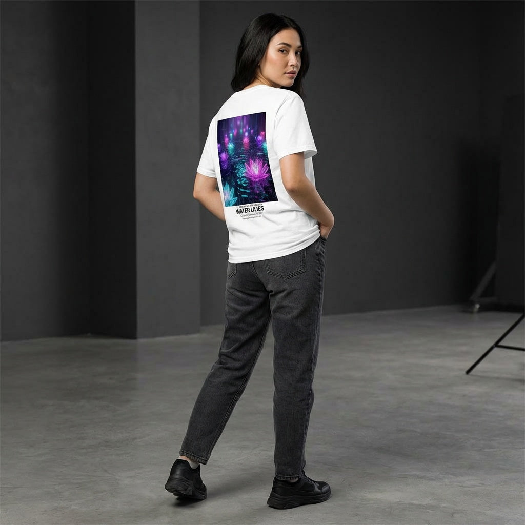 Water Lilies T-Shirt - CYBERPUNK EDITION-3