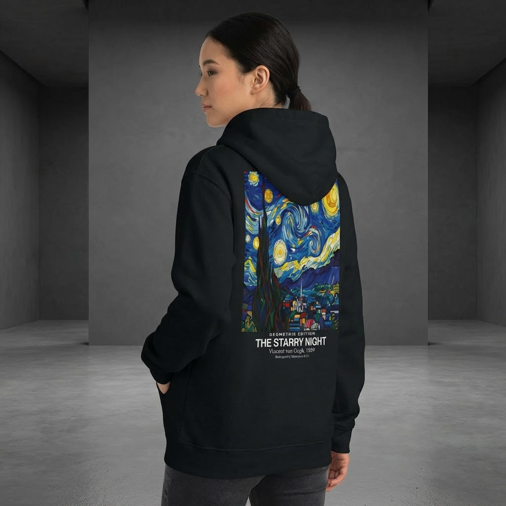 The Starry Night Hoodie - GEOMETRIC EDITION-4