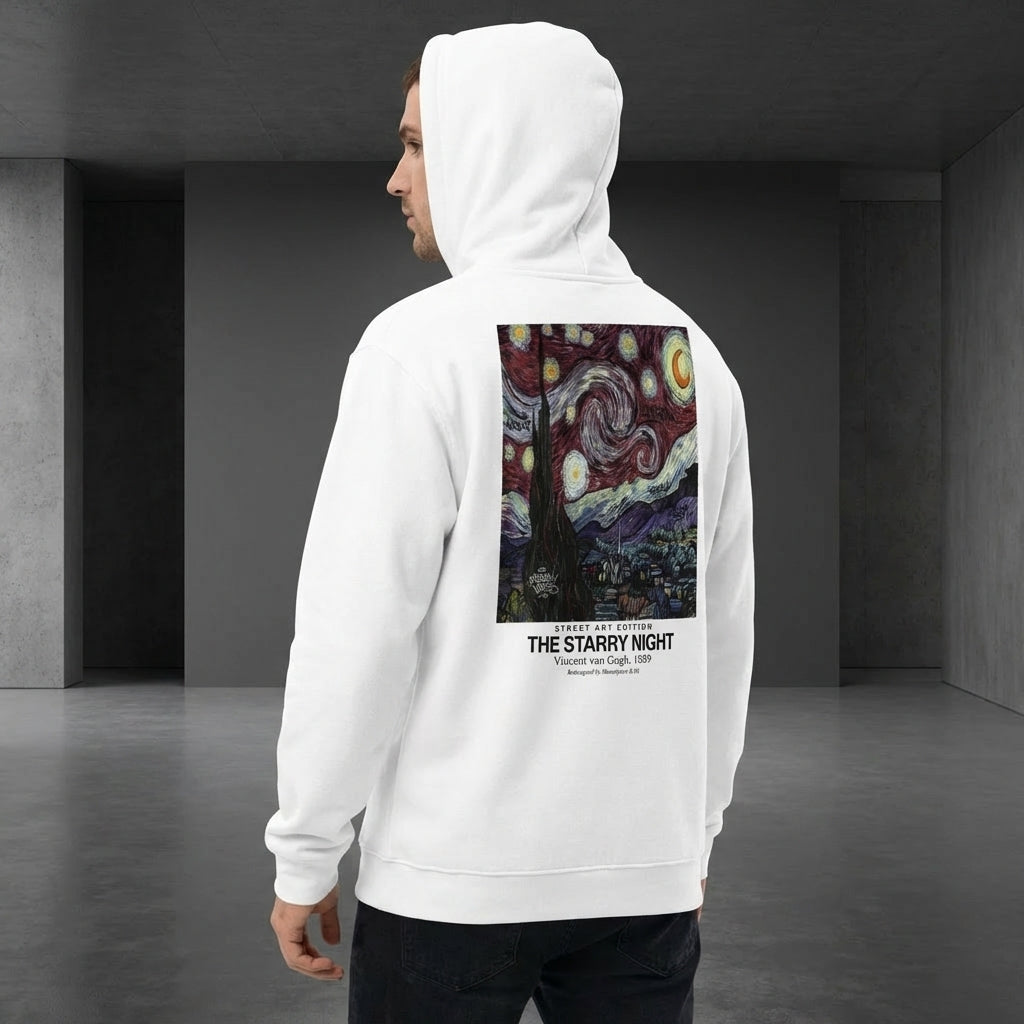 The Starry Night Hoodie - STREET ART EDITION-3