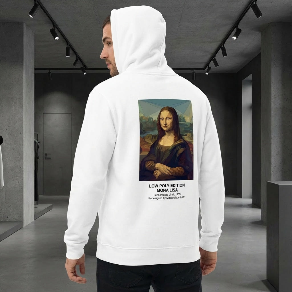 Mona Lisa Hoodie - LOW POLY EDITION-3