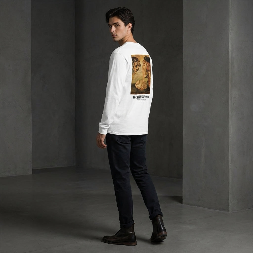 The Birth of Venus Longsleeve T-Shirt - RETRO EDITION-2