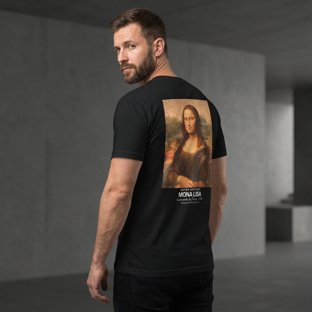 Mona Lisa T-Shirt - RETRO EDITION-4
