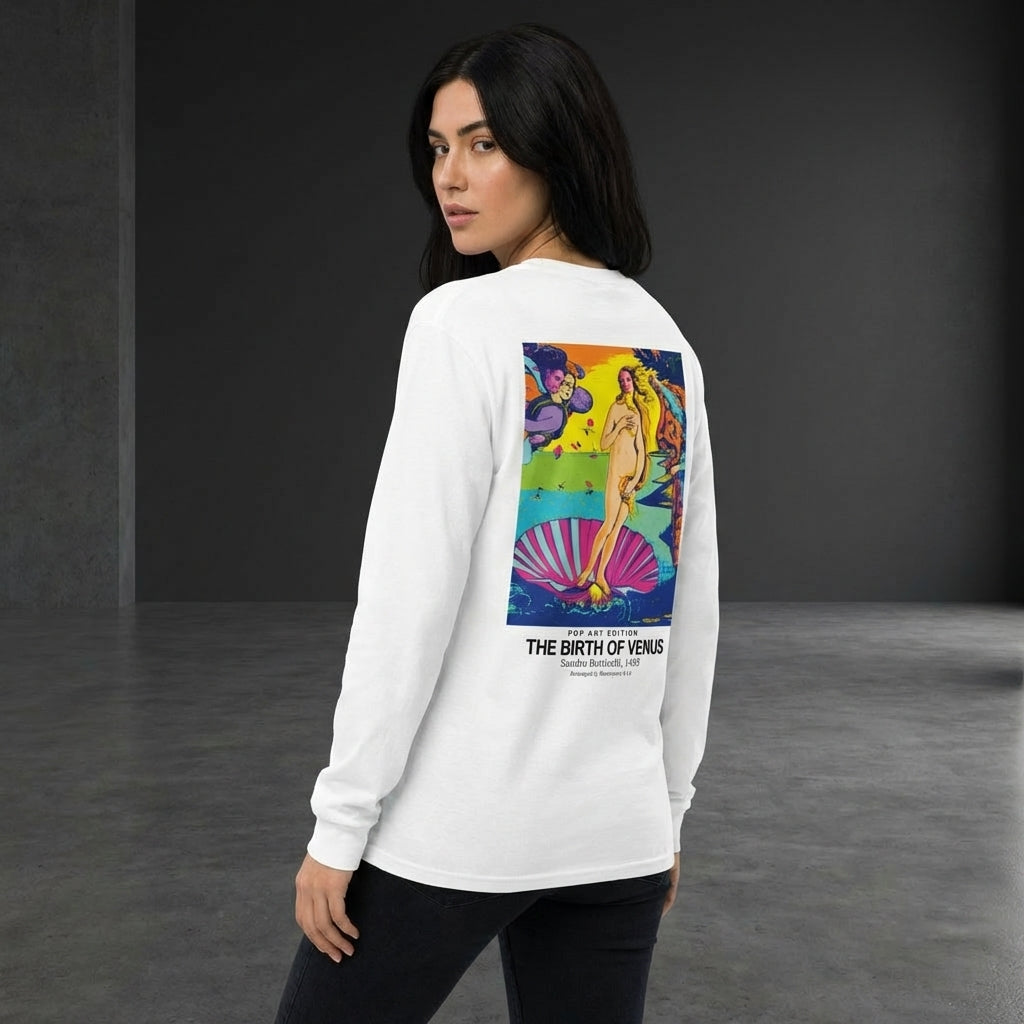 The Birth of Venus Longsleeve T-Shirt - POP ART EDITION-4