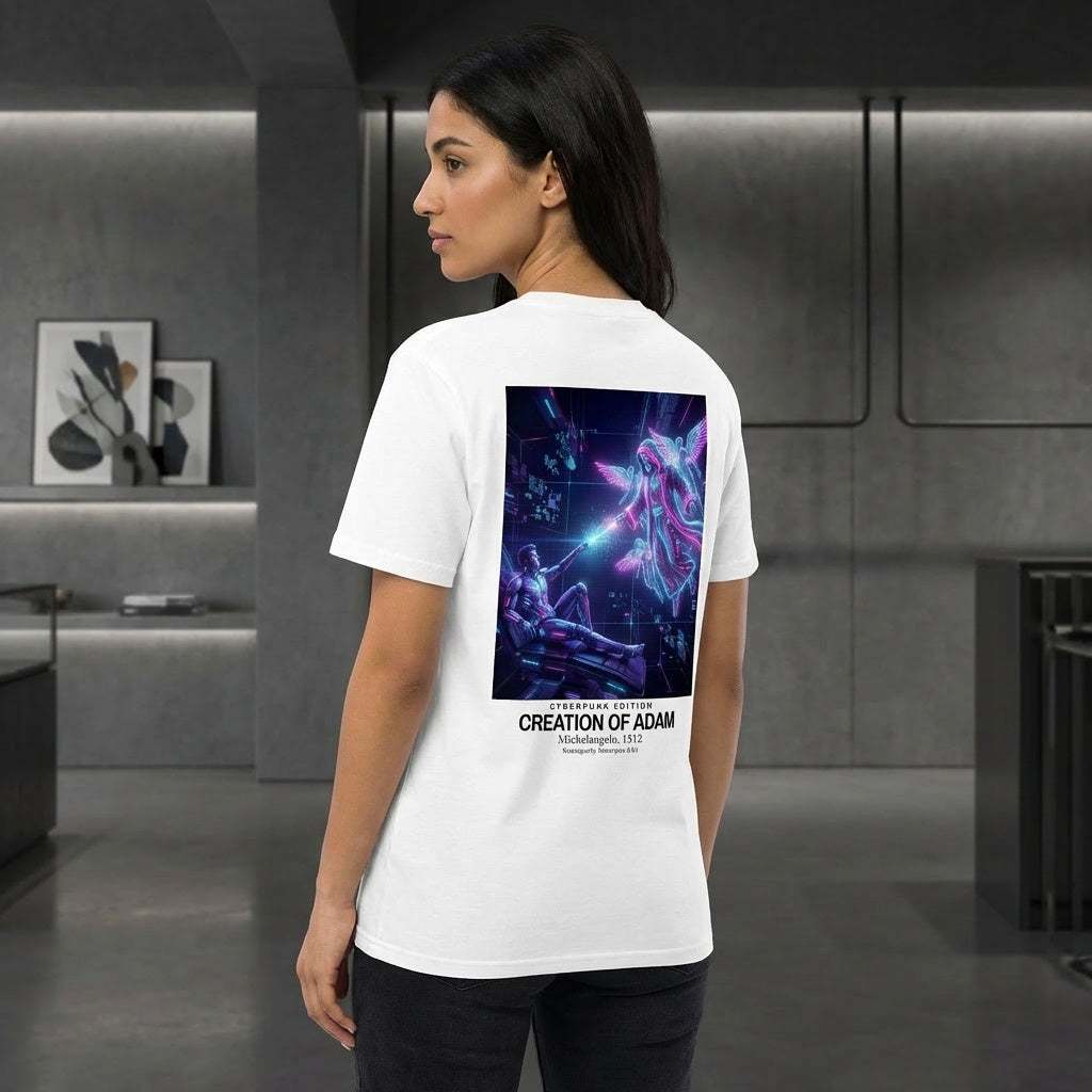 Creation of Adam T-Shirt - CYBERPUNK EDITION-3