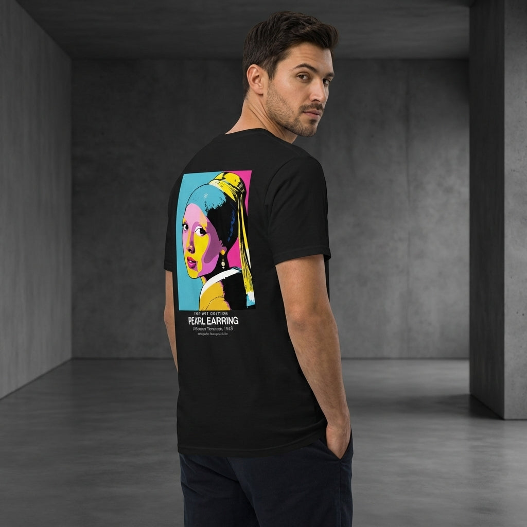 Girl with a Pearl Earring T-Shirt - POP ART EDITION-3