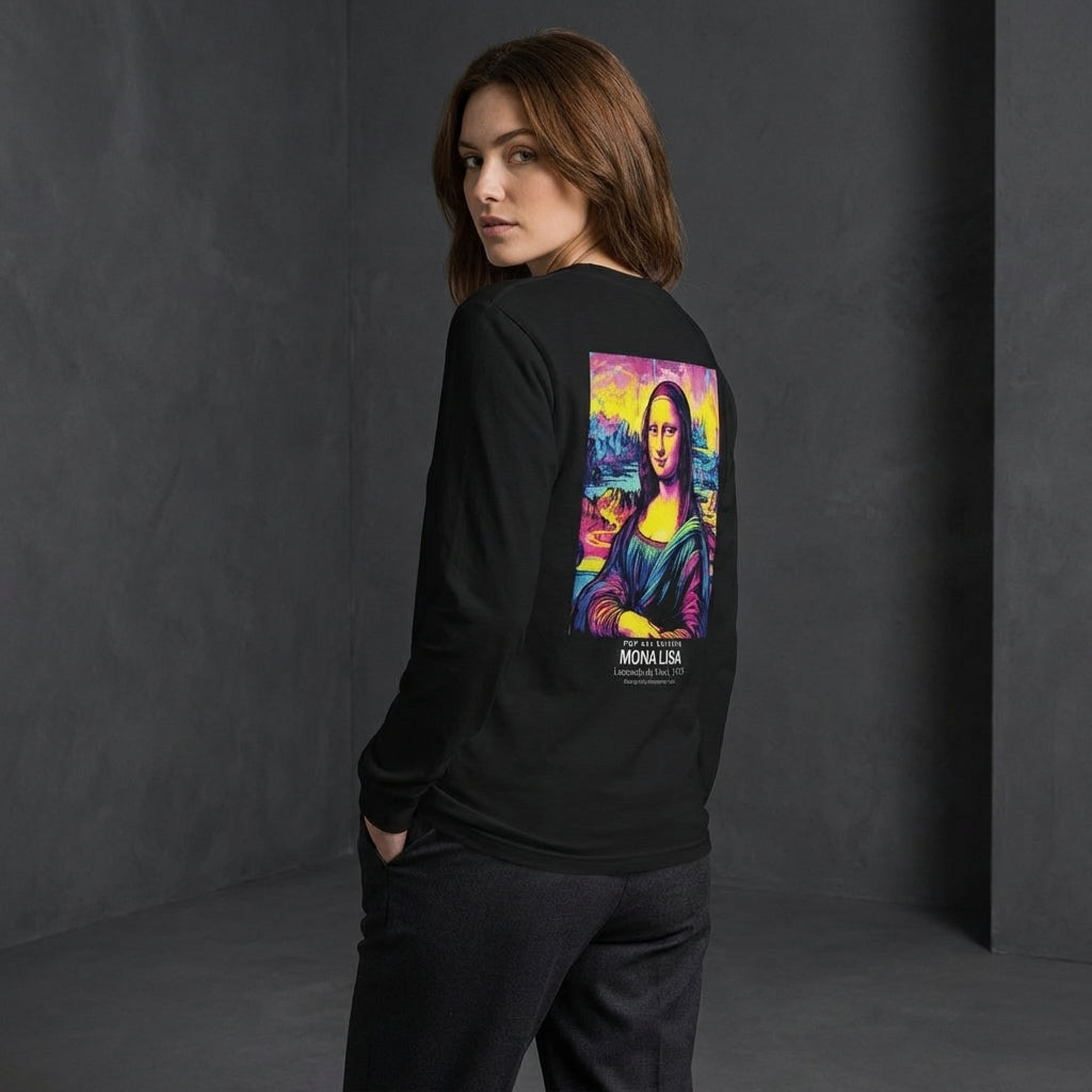 Mona Lisa Longsleeve T-Shirt - POP ART EDITION