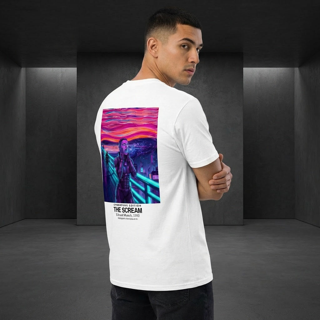 The Scream T-Shirt - CYBERPUNK EDITION-4