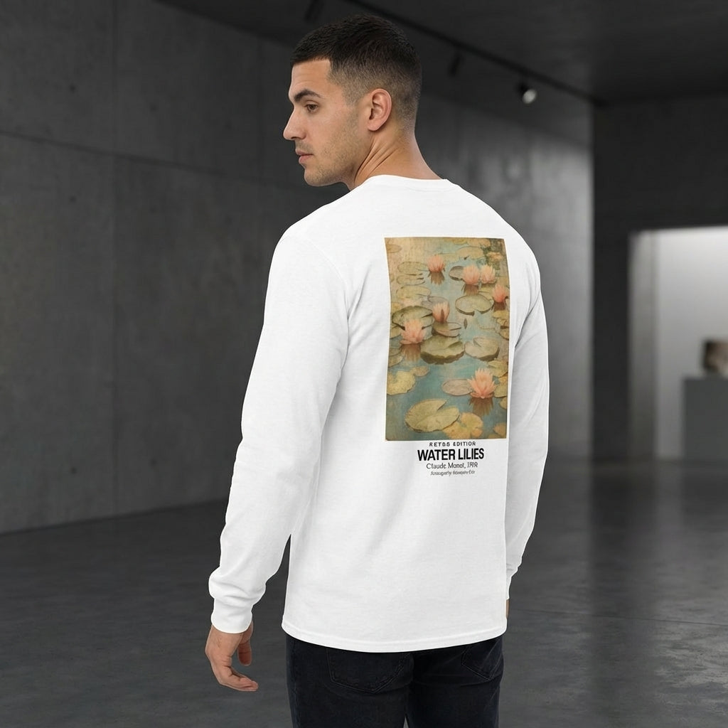 Water Lilies Longsleeve T-Shirt - RETRO EDITION-2