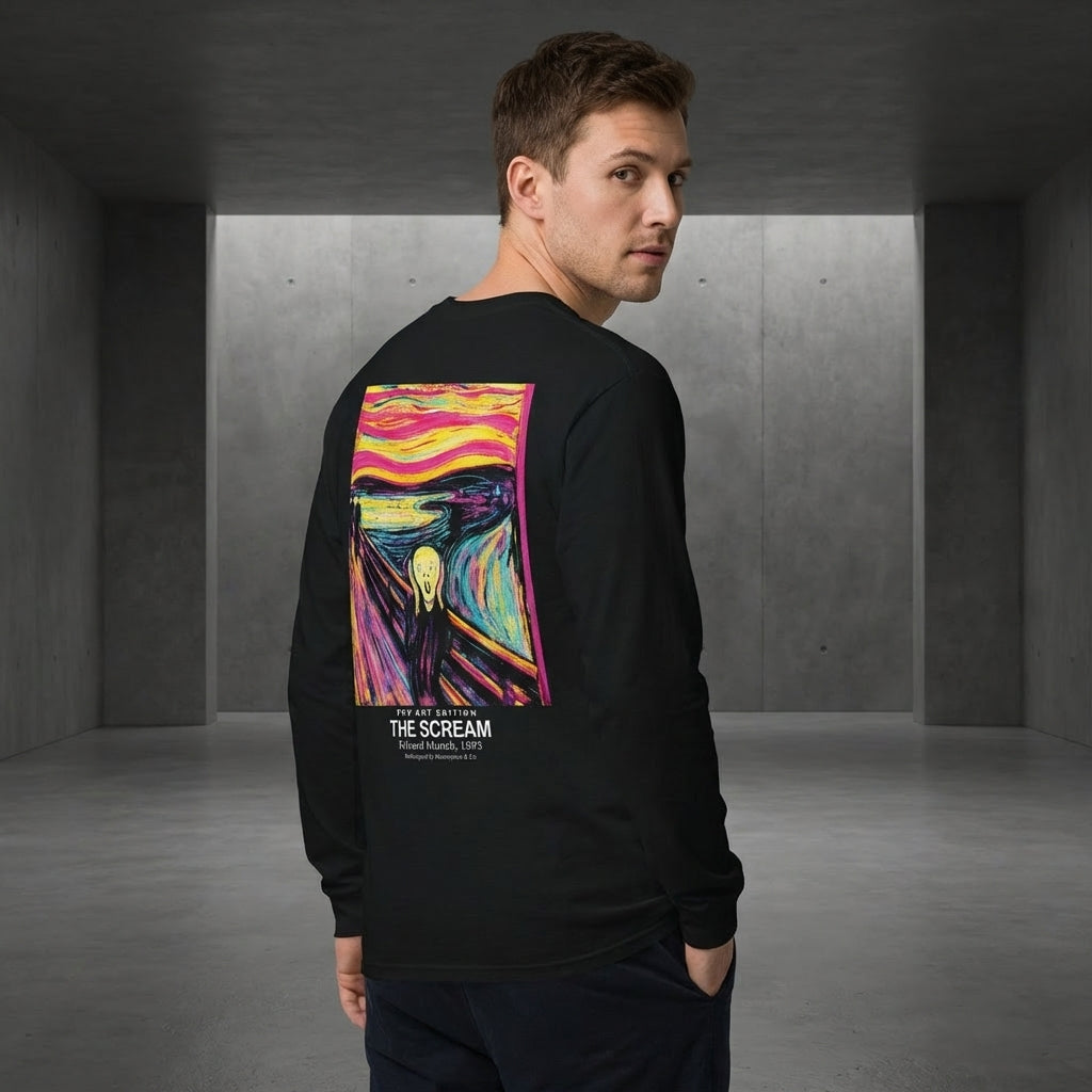 The Scream Longsleeve T-Shirt - POP ART EDITION-2