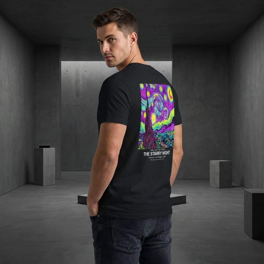 The Starry Night T-Shirt - POP ART EDITION-2