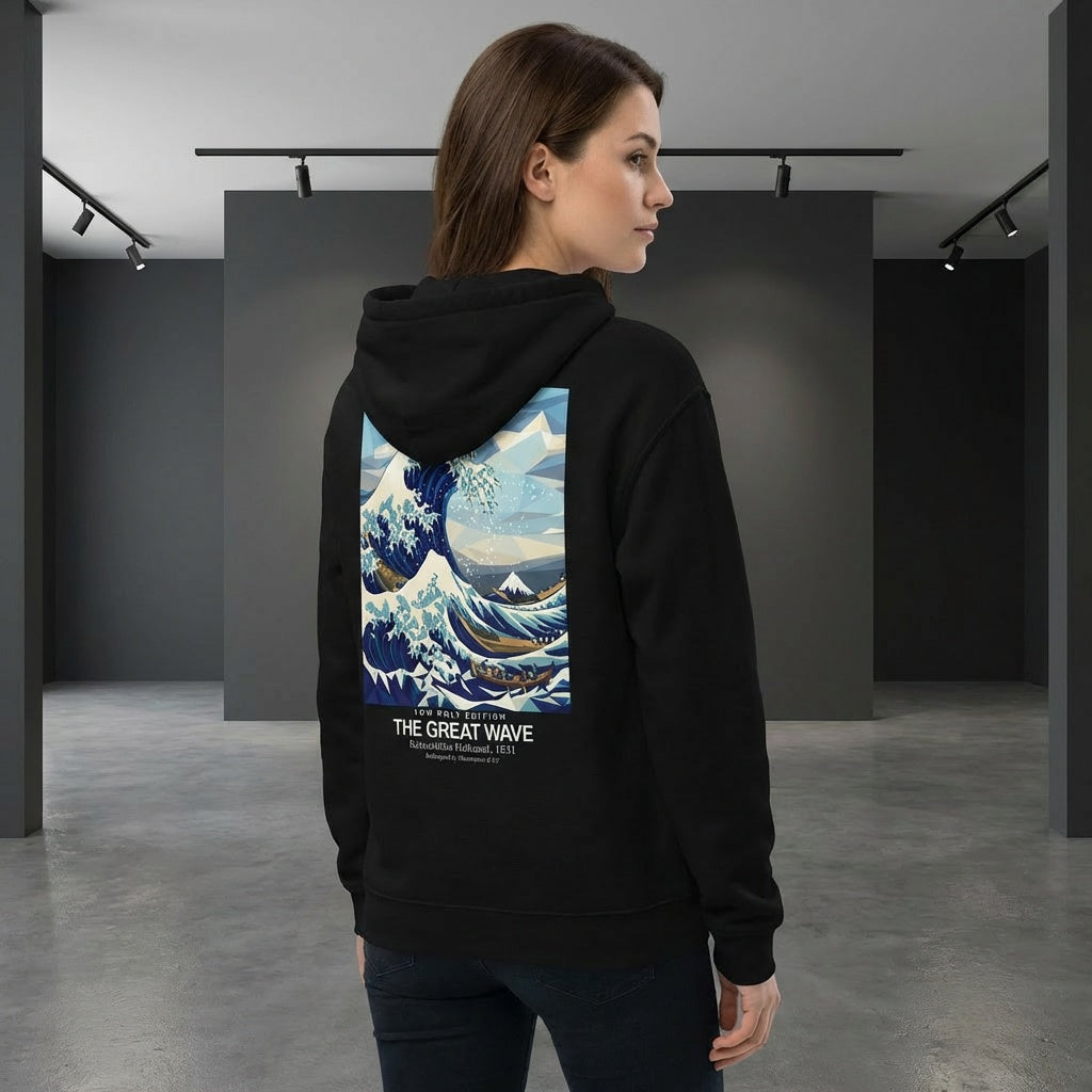 The Great Wave Hoodie - LOW POLY EDITION-4
